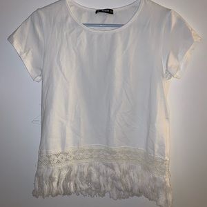 Shein cream top